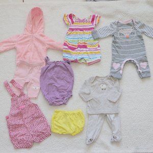 Newborn Girl Lot Bundle